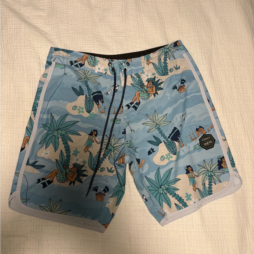 Vissla X Dafin board shorts sz 31
